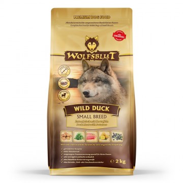 Wb761187wolfsbluttrockenfutterwildducksmallbreedfrontal2kg